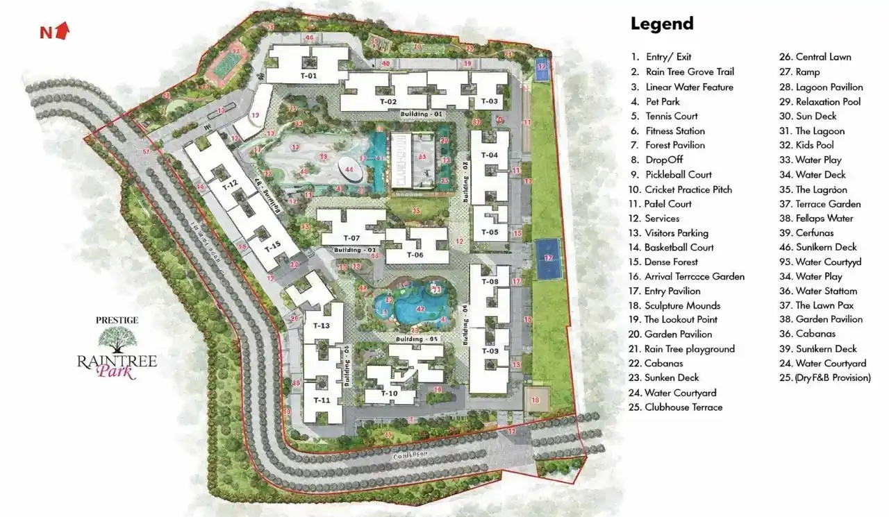 Prestige Evergreen Masterplan